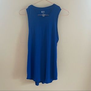 59 Blue Soft Tank Top Size Medium